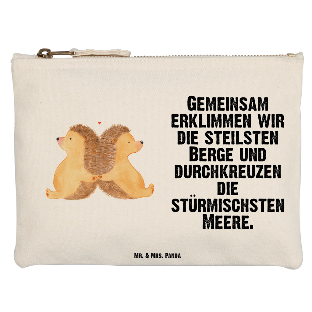 Make-up bag Hedgehogs holding hands Kulturtasche, Schminktasche, Kulturbeutel, toiletry bag, pencil case, aufbewahrungsbeutel, pinsel tasche, Kosmetiktasche, beauty case, Stiftemäppchen, Schminkbeutel, Schminktäschchen, Mäppchen, Kosmetikbeutel, Etui, Waschtasche, Schlampermäppchen, beauty tasche, Waschbeutel, kosmetiktäschchen, utensilientasche, aufbewahrungstasche, Federmappe, Freundin, Liebe, Ehefrau, Ehemann, Partner, Verlobung, Freund, Jahrestag, Hocheitstag, Heiratsantrag, Liebesgeschenk, Heiraten, Geschenk für Zwei, Love, Igelliebe, Igel, Hochzeit, Lieblingsmensch, Liebesbotschaft, Liebesbeweis, Große Liebe, Hand in Hand, Gemeinsamkeit