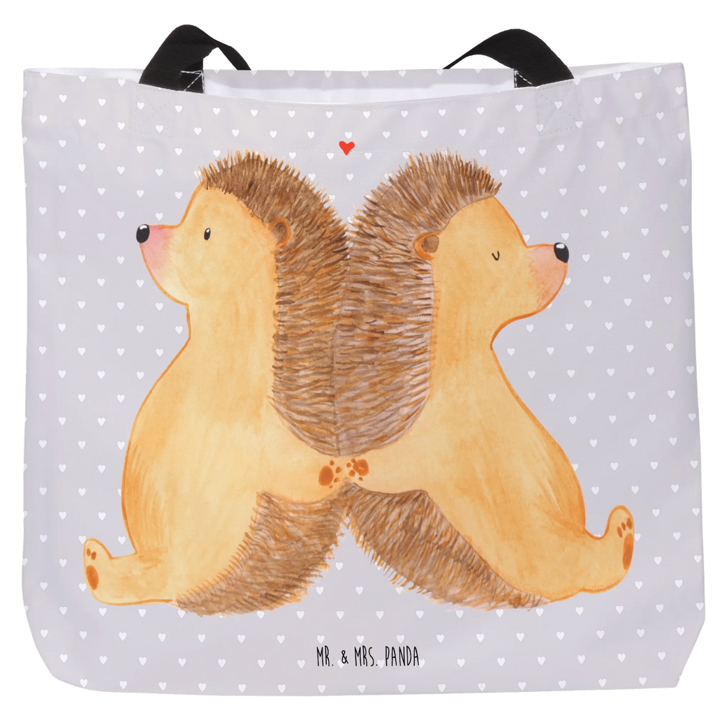 Shopper Igel händchenhaltend Tasche, Freizeittasche, Einkaufsbeutel, Schulbeutel, Schultasche, Shopper, Beutel, Alltagstasche, Tragebeutel, Einkaufstasche, Strandtasche, Liebe, Partner, Freund, Freundin, Ehemann, Ehefrau, Heiraten, Verlobung, Heiratsantrag, Liebesgeschenk, Jahrestag, Hocheitstag, Liebesbeweis, Gemeinsamkeit, Lieblingsmensch, Hand in Hand, Igel, Hochzeit, Geschenk für zwei, Liebesbotschaft, Love, Igelliebe, große Liebe