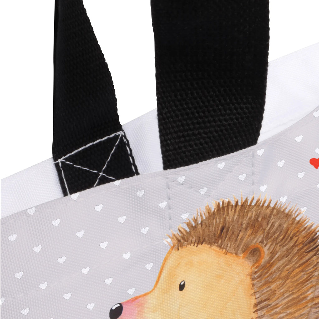 Shopper Igel händchenhaltend Tasche, Freizeittasche, Einkaufsbeutel, Schulbeutel, Schultasche, Shopper, Beutel, Alltagstasche, Tragebeutel, Einkaufstasche, Strandtasche, Liebe, Partner, Freund, Freundin, Ehemann, Ehefrau, Heiraten, Verlobung, Heiratsantrag, Liebesgeschenk, Jahrestag, Hocheitstag, Liebesbeweis, Gemeinsamkeit, Lieblingsmensch, Hand in Hand, Igel, Hochzeit, Geschenk für zwei, Liebesbotschaft, Love, Igelliebe, große Liebe