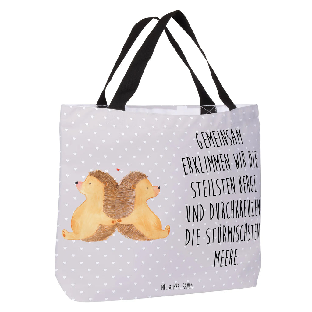 Shopper Igel händchenhaltend Tasche, Freizeittasche, Einkaufsbeutel, Schulbeutel, Schultasche, Shopper, Beutel, Alltagstasche, Tragebeutel, Einkaufstasche, Strandtasche, Liebe, Partner, Freund, Freundin, Ehemann, Ehefrau, Heiraten, Verlobung, Heiratsantrag, Liebesgeschenk, Jahrestag, Hocheitstag, Liebesbeweis, Gemeinsamkeit, Lieblingsmensch, Hand in Hand, Igel, Hochzeit, Geschenk für zwei, Liebesbotschaft, Love, Igelliebe, große Liebe