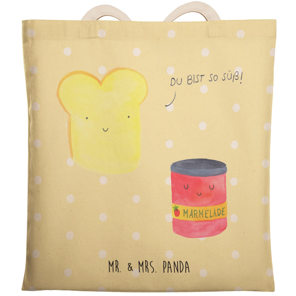Einkaufstasche Toast & Marmelade Alltagstasche, markttasche, Stoffbeutel, Tragetaschen, Einkaufstasche, Freizeittasche, taschen shopper, stoffshopper, Beutel, Stofftasche, Stofftragetasche, Umhängetasche, shopping bag, Einkaufsbeutel, Einkaufstaschen, Shopper, Tüte, Schultertasche, Strandtasche, cityshopper, Stoffeinkaufstaschen, Stofftaschen, Beutel Tasche, Lustige Sprüche, Tiere, Tiermotive, Gute Laune, Süße Postkarte, Dreamteam, Süß, Brot, Toastbrot, Marmelade, Frühstück Einladung, Toast, Küche Spruch, Küche Deko