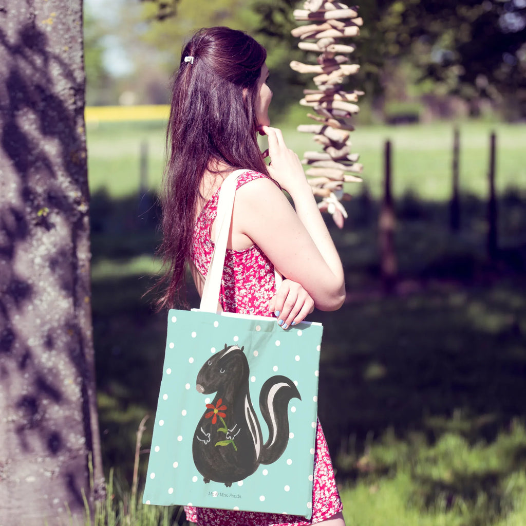 torba na zakupy skunks kwiat Stinktier, Skunk