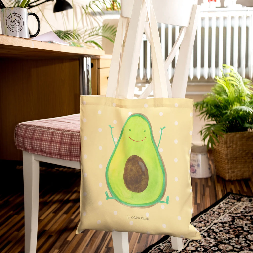 Einkaufstasche Avocado Happy Beutel Tasche, Tragetaschen, shopping bag, Stoffbeutel, markttasche, Strandtasche, taschen shopper, stoffshopper, Stofftaschen, Beutel, Stoffeinkaufstaschen, Alltagstasche, Einkaufstasche, Tüte, Schultertasche, Freizeittasche, Einkaufsbeutel, Stofftasche, Umhängetasche, Shopper, Stofftragetasche, cityshopper, Einkaufstaschen, Avocado, Veggie, Vegan, Gesund, Chaos