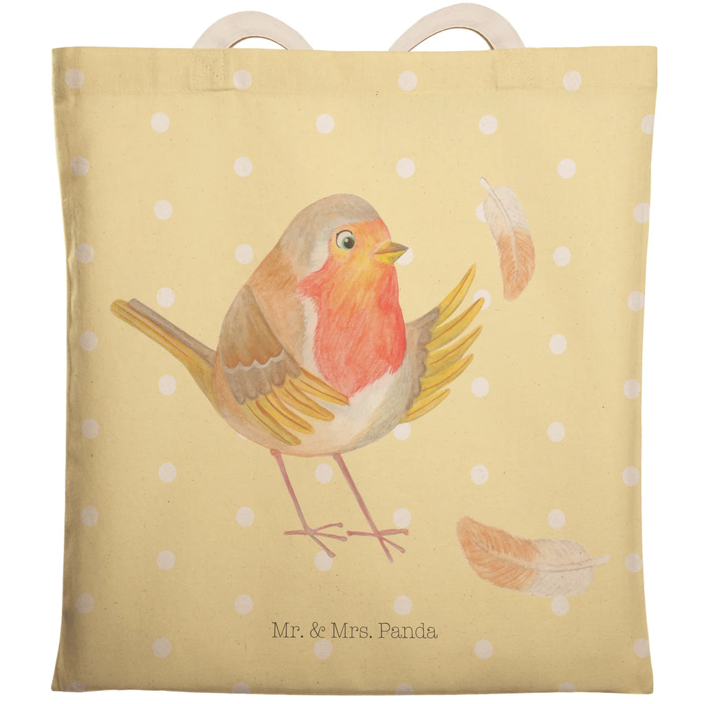 Shopping bag robin feathers Carrier bag, shoulder bag, bag, pouch, cotton bag, shopper, cloth bag, small animals, cute, funny, cute animal motives, hand drawn, small world, funny sayings, good mood, happy, gifts, gift ideas, special gifts, animal lover, card, motivation slogans, What if i fall, slogan motivation, robin, motivation pictures, flying, slogan courage, bird