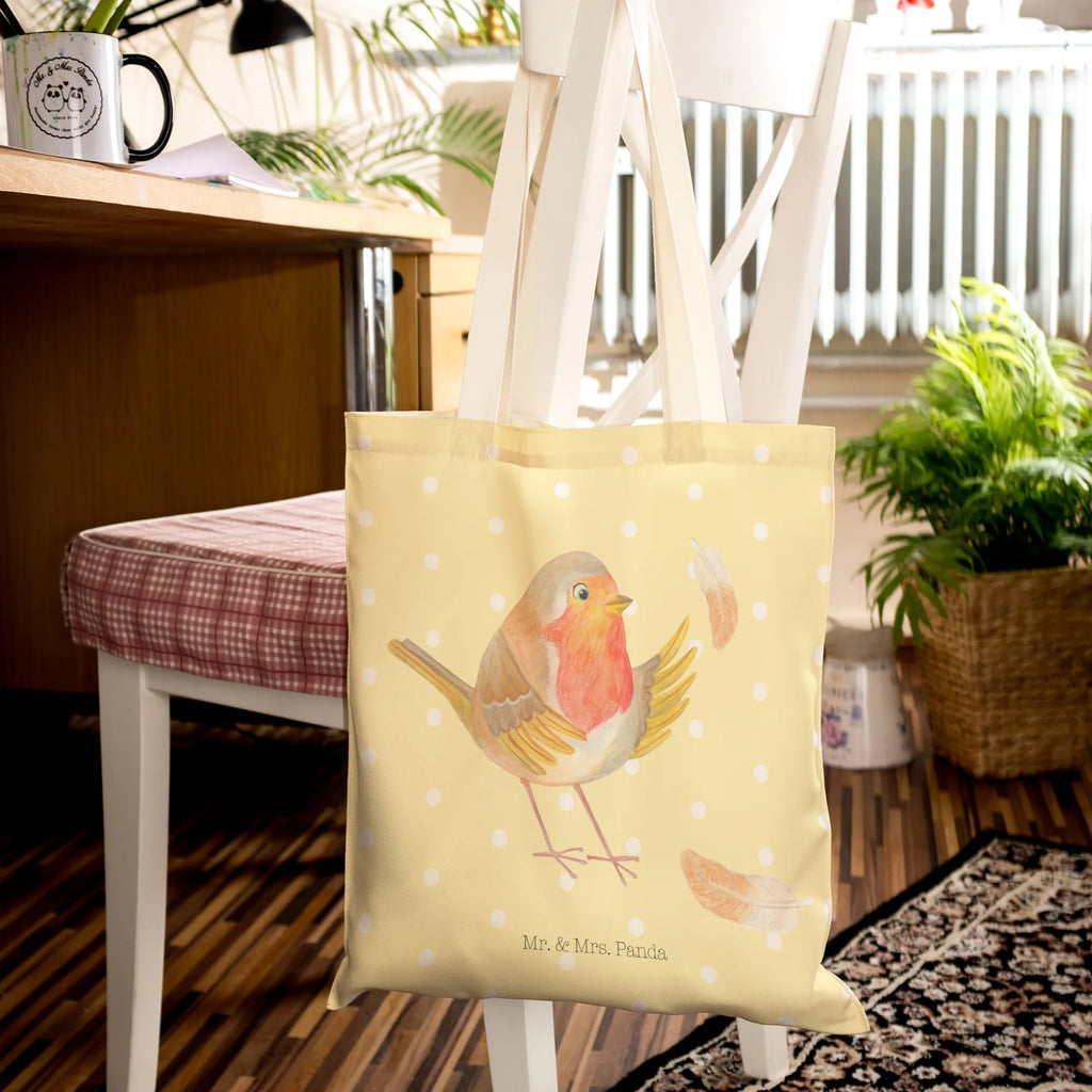 Shopping bag robin feathers Carrier bag, shoulder bag, bag, pouch, cotton bag, shopper, cloth bag, small animals, cute, funny, cute animal motives, hand drawn, small world, funny sayings, good mood, happy, gifts, gift ideas, special gifts, animal lover, card, motivation slogans, What if i fall, slogan motivation, robin, motivation pictures, flying, slogan courage, bird