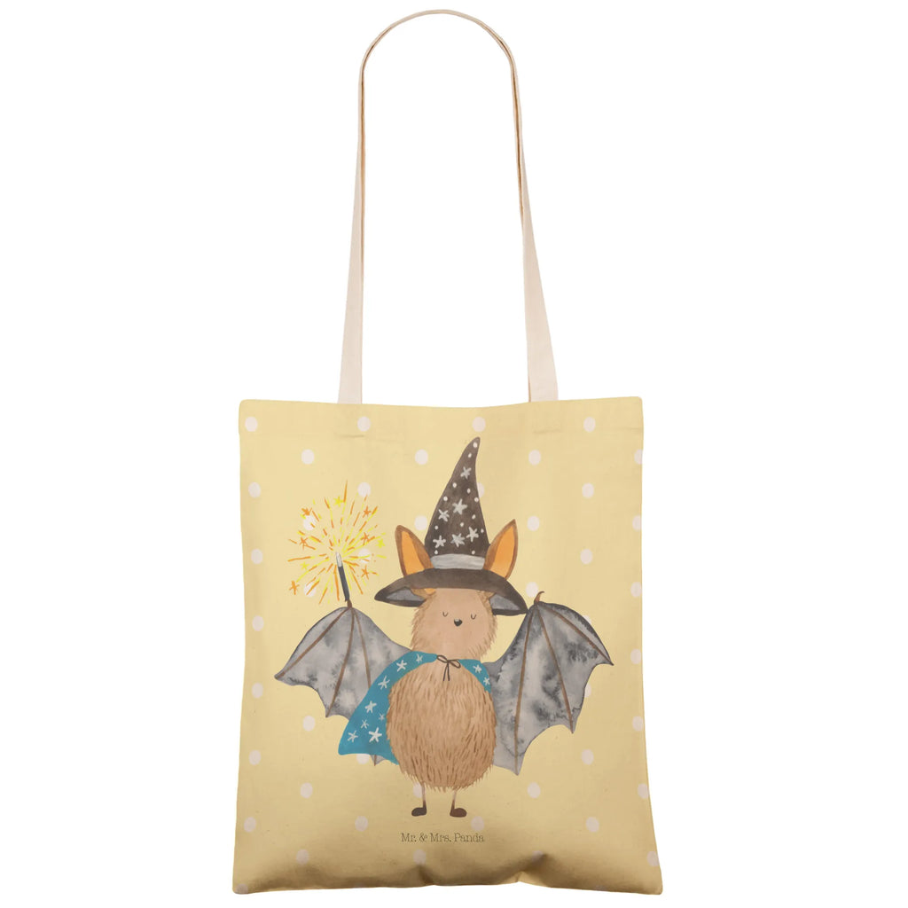 Shopping bag bat wizard bag, shoulder bag, cloth bag, pouch, Carrier bag, shopper, cotton bag, small animals, cute, funny, cute animal motives, hand drawn, small world, funny sayings, good mood, happy, gifts, gift ideas, special gifts, animal lover, card, bats, get in, magicians, sorcerers, Bats, women