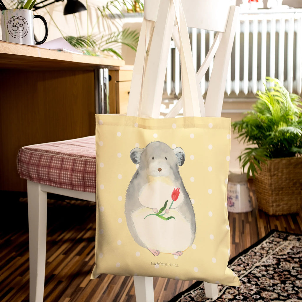 torba na zakupy szynszyla kwiat Motywy zwierzęce, dobra energia, zabawne powiedzonka, zwierzęta