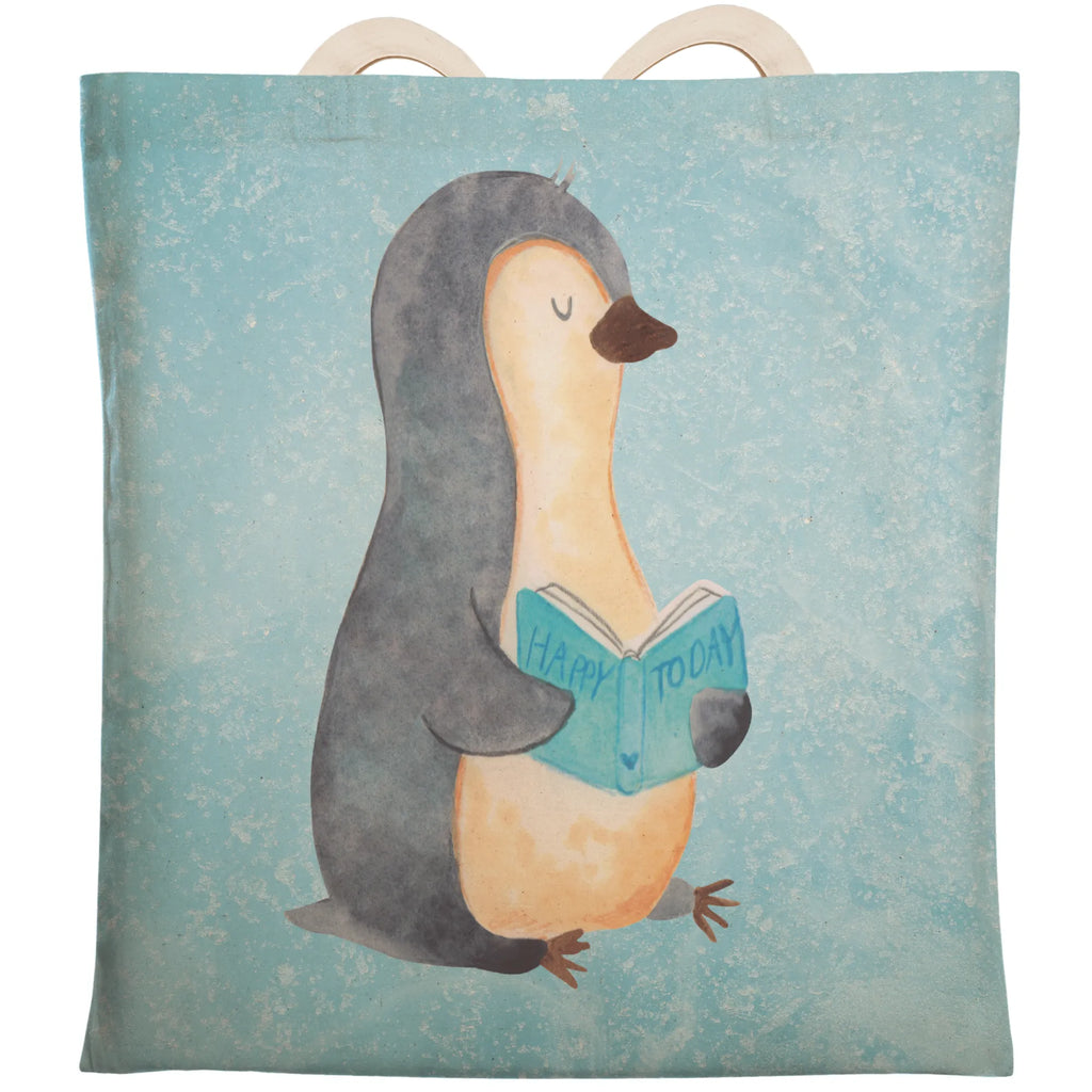 Einkaufstasche Pinguin Buch cityshopper, taschen shopper, Freizeittasche, Alltagstasche, Schultertasche, Einkaufstaschen, markttasche, Stofftasche, Einkaufsbeutel, stoffshopper, Stoffbeutel, Stofftaschen, Einkaufstasche, Umhängetasche, Beutel Tasche, Shopper, shopping bag, Stoffeinkaufstaschen, Tüte, Beutel, Strandtasche, Tragetaschen, Stofftragetasche, Pinguin, Freizeit, Ferien, Pinguine, Nichtstun, Faulenzen, Bücherwurm, Urlaub, Lesen, Buch