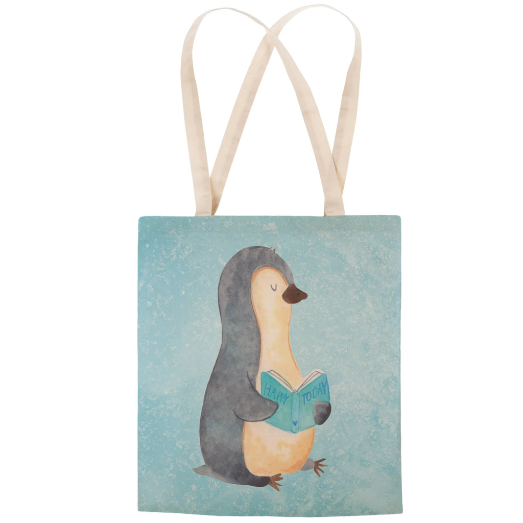 Einkaufstasche Pinguin Buch cityshopper, taschen shopper, Freizeittasche, Alltagstasche, Schultertasche, Einkaufstaschen, markttasche, Stofftasche, Einkaufsbeutel, stoffshopper, Stoffbeutel, Stofftaschen, Einkaufstasche, Umhängetasche, Beutel Tasche, Shopper, shopping bag, Stoffeinkaufstaschen, Tüte, Beutel, Strandtasche, Tragetaschen, Stofftragetasche, Pinguin, Freizeit, Ferien, Pinguine, Nichtstun, Faulenzen, Bücherwurm, Urlaub, Lesen, Buch