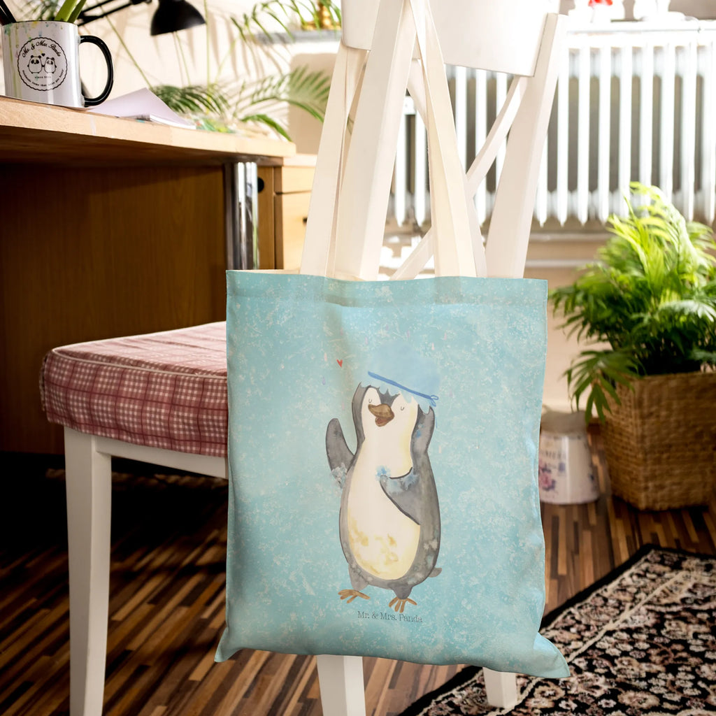 Shopping bag Penguin have a shower Einkaufstasche, markttasche, Tüte, cityshopper, Tragetaschen, Strandtasche, Stoffbeutel, Beutel Tasche, Freizeittasche, Umhängetasche, Stofftragetasche, Stoffeinkaufstaschen, Schultertasche, stoffshopper, Einkaufsbeutel, Einkaufstaschen, taschen shopper, Stofftasche, Shopper, Stofftaschen, shopping bag, Beutel, Alltagstasche, Pinguin, Lebensmotto, Pinguine, Dusche, Neuanfang, Duschen, Neustart, Motivation, glücklich sein