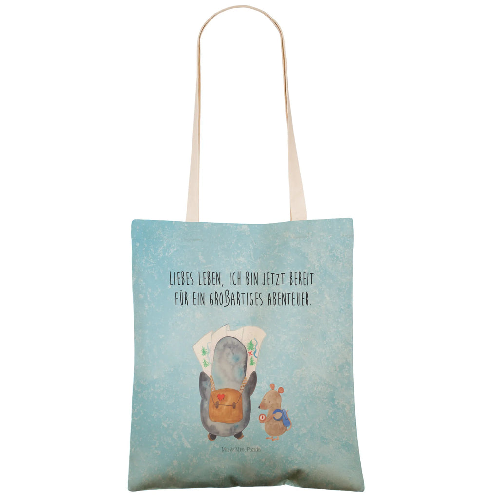 Einkaufstasche Pinguin & Maus Wanderer Einkaufstaschen, Tüte, Shopper, Umhängetasche, Beutel Tasche, Beutel, taschen shopper, Stoffbeutel, Strandtasche, Einkaufsbeutel, Schultertasche, Tragetaschen, Stofftaschen, Einkaufstasche, Alltagstasche, cityshopper, Stofftasche, shopping bag, markttasche, stoffshopper, Freizeittasche, Stofftragetasche, Stoffeinkaufstaschen, Pinguin, Wandern, Roadtrip, Abenteurer, Abenteuer, Ausflug, Wanderlust, Pinguine