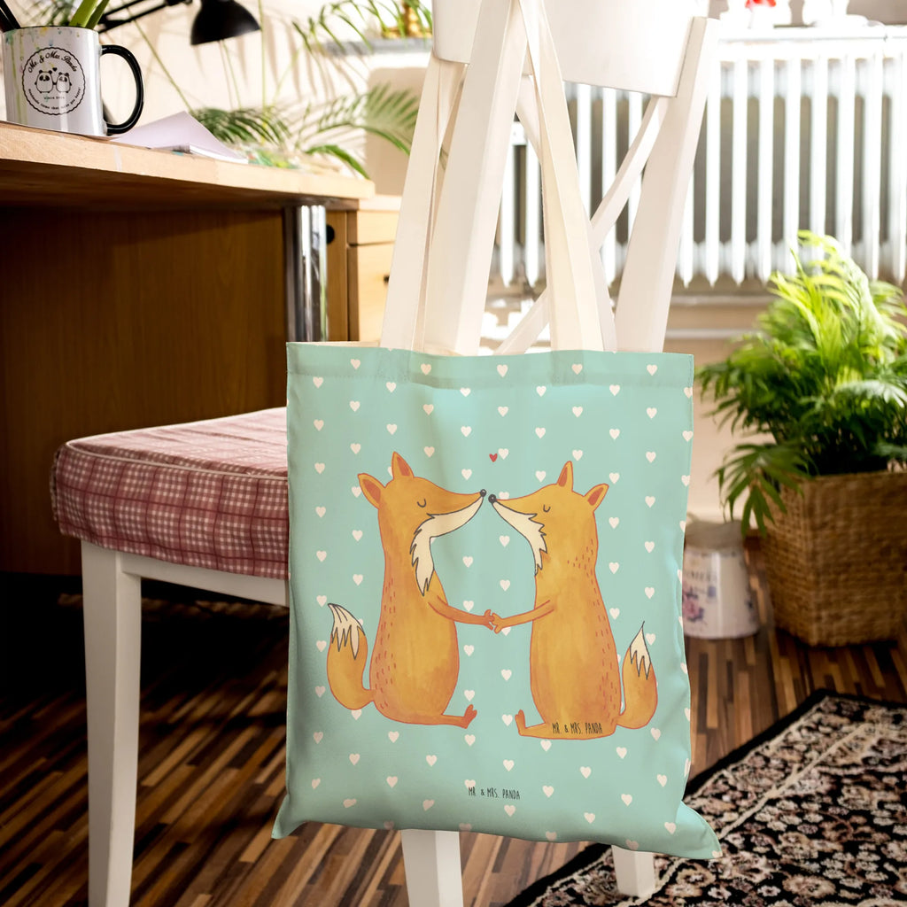 Shopping bag foxes Love Schultertasche, markttasche, Einkaufstaschen, Shopper, Stoffeinkaufstaschen, Stofftasche, Beutel, Beutel Tasche, Stofftaschen, Einkaufsbeutel, taschen shopper, cityshopper, Alltagstasche, Einkaufstasche, Stoffbeutel, Stofftragetasche, Strandtasche, shopping bag, Tüte, stoffshopper, Freizeittasche, Umhängetasche, Tragetaschen, Fuchs, Paar, Partner, Ehe, Liebespaar, Liebesbeweis, Füchse, Verlobte, Freund, Ehemann, Liebe, Fox, Freundin, Ehefrau