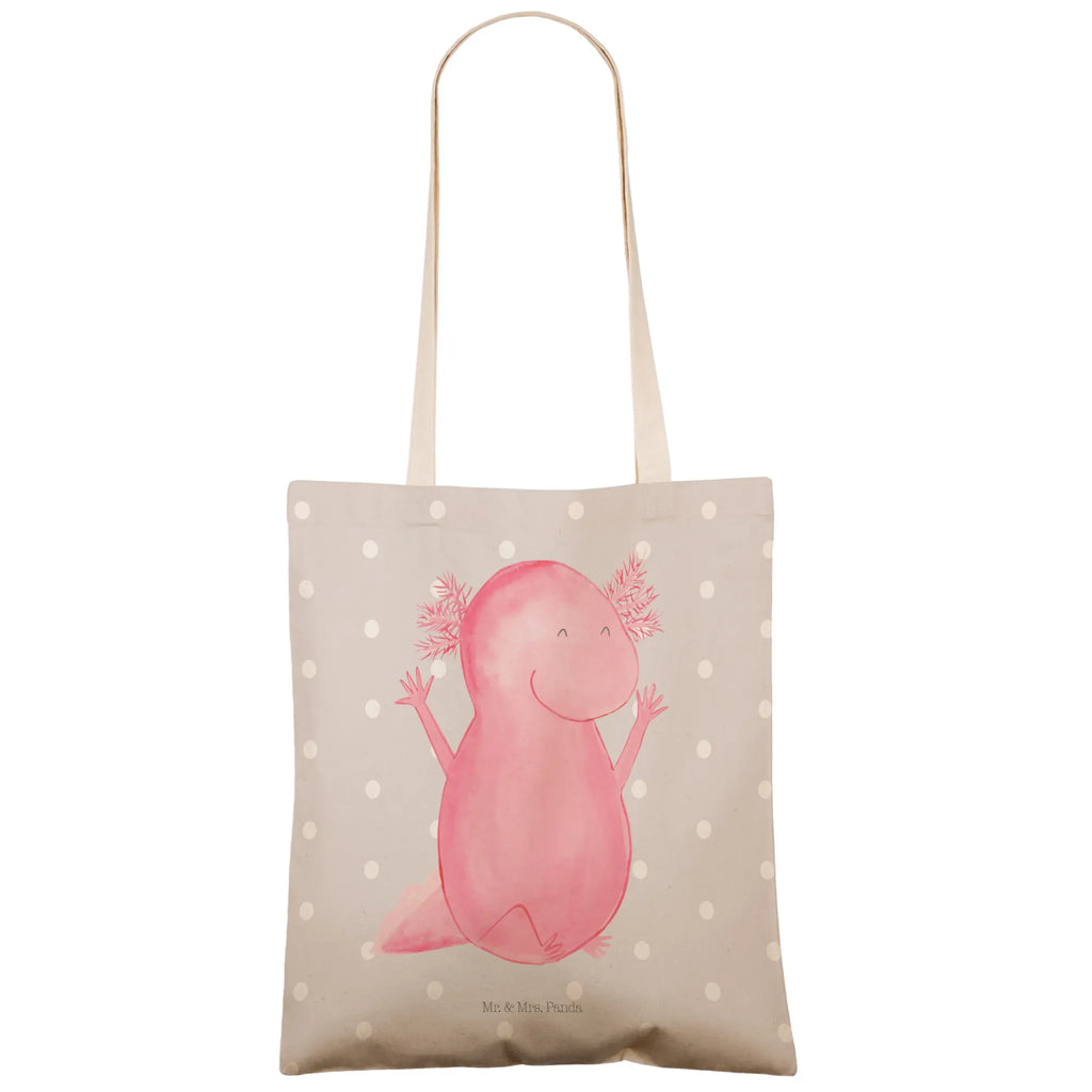 Einkaufstasche Axolotl Hurra Tragetaschen, Einkaufstasche, Beutel Tasche, stoffshopper, Einkaufsbeutel, Stoffbeutel, Strandtasche, shopping bag, Freizeittasche, Alltagstasche, Schultertasche, markttasche, Stofftasche, Stofftragetasche, Tüte, Stofftaschen, Shopper, Einkaufstaschen, Stoffeinkaufstaschen, cityshopper, Umhängetasche, taschen shopper, Beutel, Axolotl, Molch, Freude, Spaß, Lurch, Zufriedenheit, Schwanzlurch, Motivation, Lurche, Fröhlich, Axolot