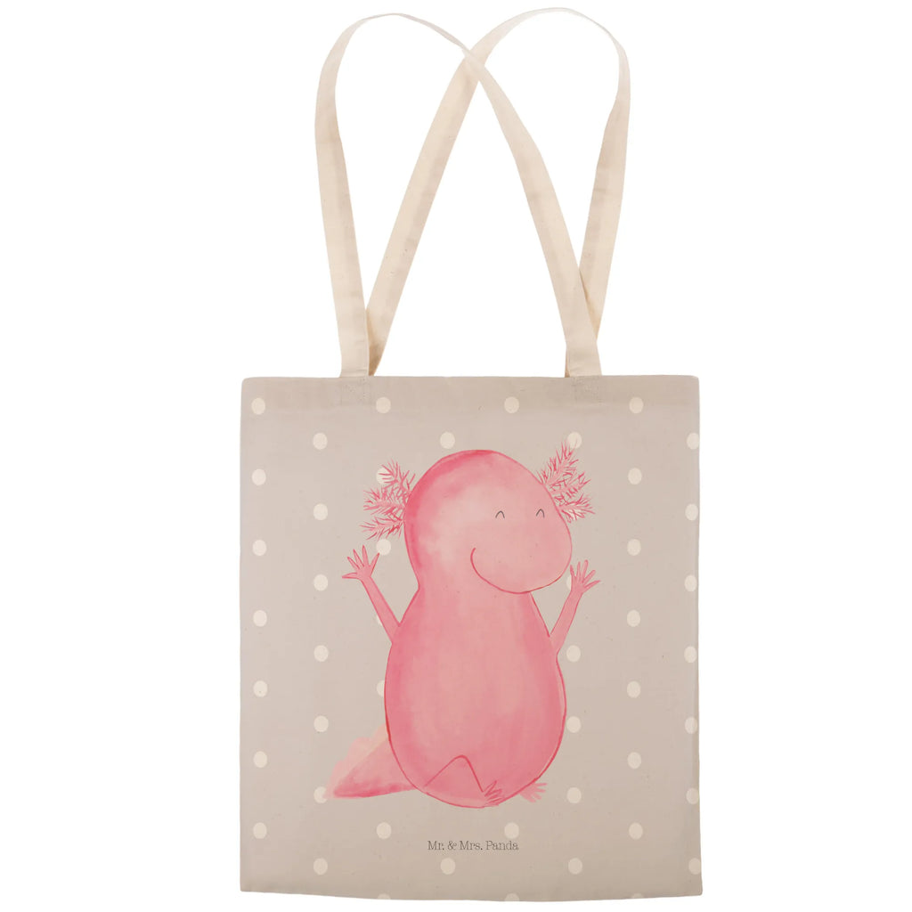 Einkaufstasche Axolotl Hurra Tragetaschen, Einkaufstasche, Beutel Tasche, stoffshopper, Einkaufsbeutel, Stoffbeutel, Strandtasche, shopping bag, Freizeittasche, Alltagstasche, Schultertasche, markttasche, Stofftasche, Stofftragetasche, Tüte, Stofftaschen, Shopper, Einkaufstaschen, Stoffeinkaufstaschen, cityshopper, Umhängetasche, taschen shopper, Beutel, Axolotl, Molch, Freude, Spaß, Lurch, Zufriedenheit, Schwanzlurch, Motivation, Lurche, Fröhlich, Axolot