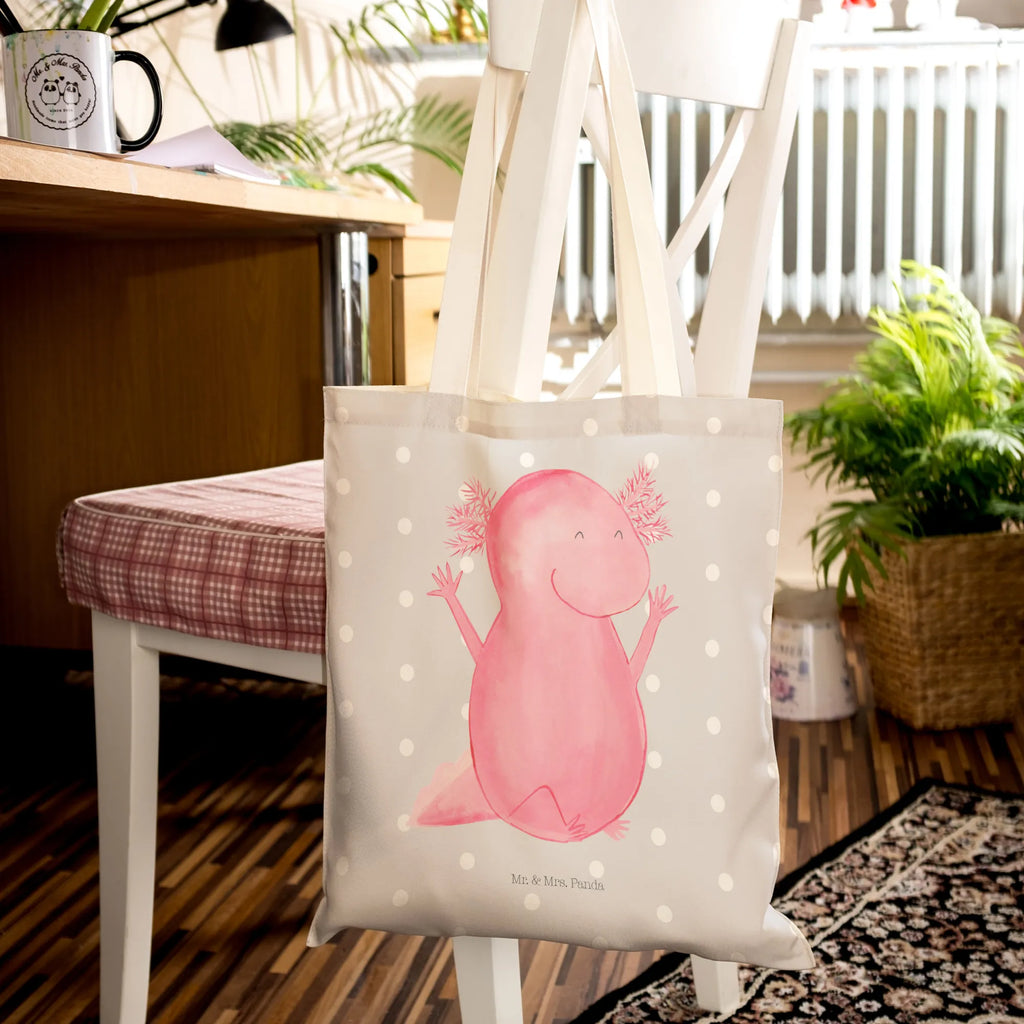 Einkaufstasche Axolotl Hurra Tragetaschen, Einkaufstasche, Beutel Tasche, stoffshopper, Einkaufsbeutel, Stoffbeutel, Strandtasche, shopping bag, Freizeittasche, Alltagstasche, Schultertasche, markttasche, Stofftasche, Stofftragetasche, Tüte, Stofftaschen, Shopper, Einkaufstaschen, Stoffeinkaufstaschen, cityshopper, Umhängetasche, taschen shopper, Beutel, Axolotl, Molch, Freude, Spaß, Lurch, Zufriedenheit, Schwanzlurch, Motivation, Lurche, Fröhlich, Axolot