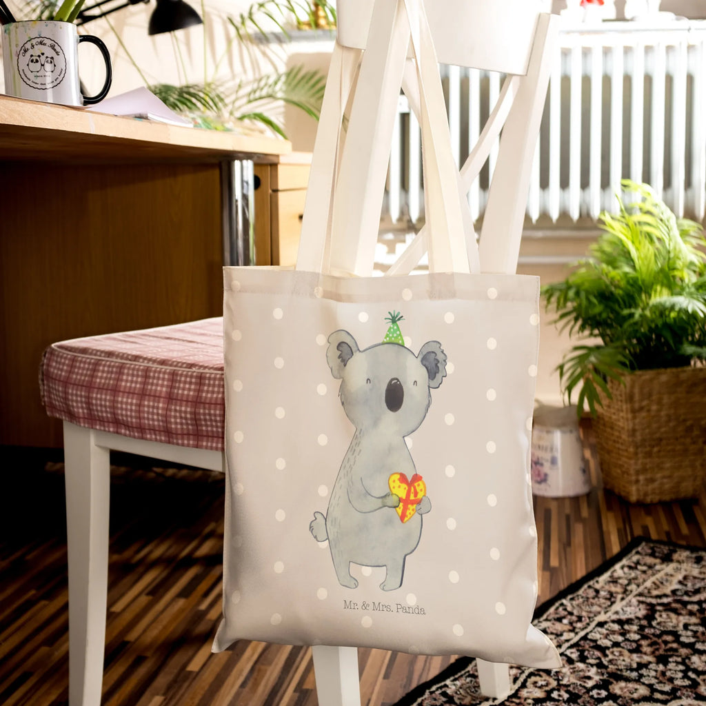 Shopping bag Koala bear Gift Carrier bag, cotton bag, bag, shoulder bag, cloth bag, pouch, shopper, Koala, Birthday, Present, Party