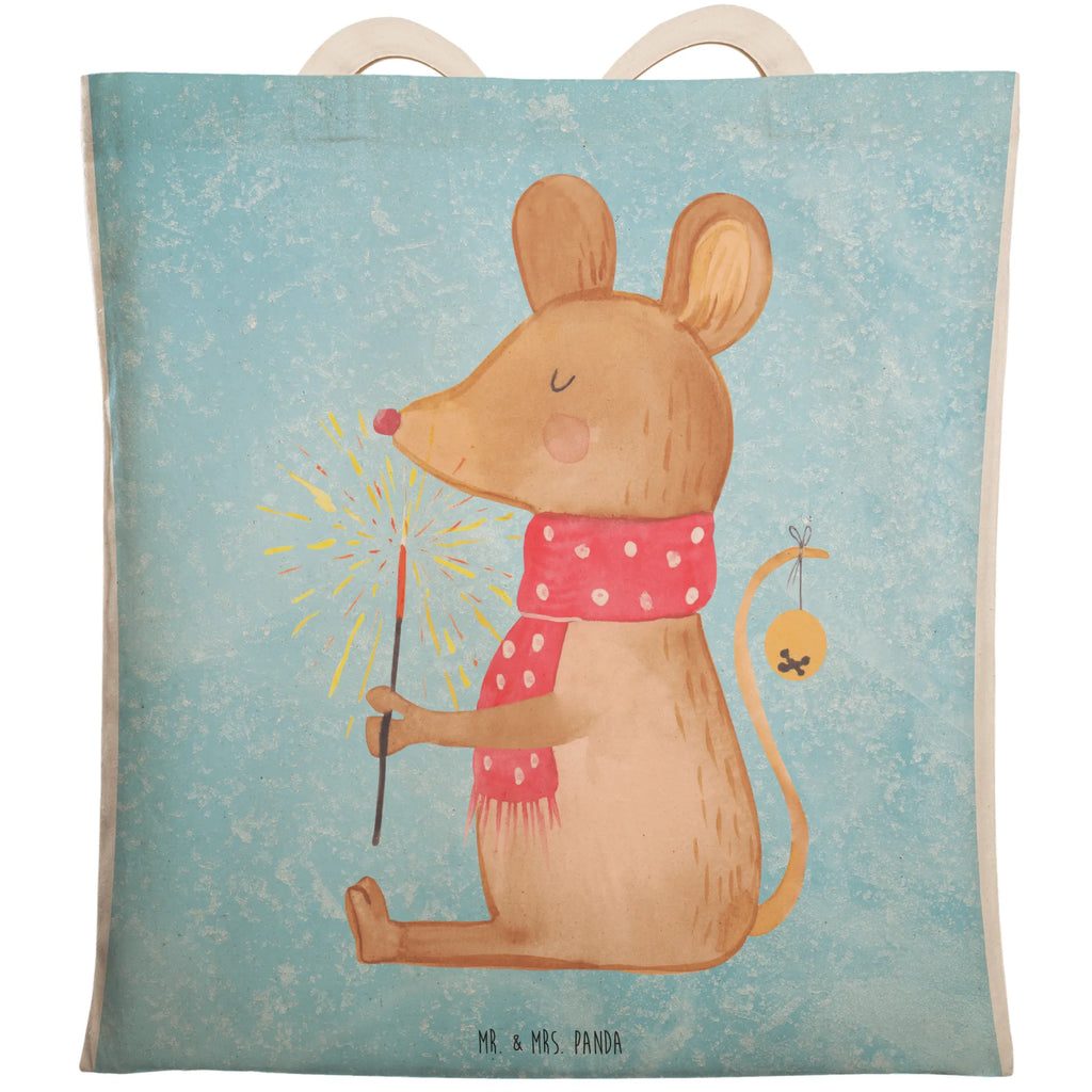 torba na zakupy mysz Boże Narodzenie Zima, Boże Narodzenie, dekoracje świąteczne, Mikołaj, Adwent, Wigilia, zimowy motyw