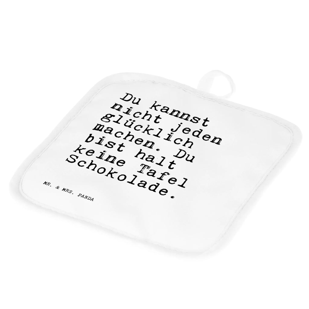 2er Set Topflappen  Sprüche und Zitate Du kannst nicht jeden glücklich machen. Du bist halt keine Tafel Schokolade. Topflappen mit Spruch, Topflappen Set, Schöne Topflappen, Topflappenset, Topflappen, Topflappen 2er Set, Topfhandschuh, Ofenhandschuh, Topfhandschuhe, Topfuntersetzer, Ofenhandschuhe, Topflappen lustig, Spruch, Sprüche, lustige Sprüche, Weisheiten, Zitate, Spruch Geschenke, Spruch Sprüche Weisheiten Zitate Lustig Weisheit Worte