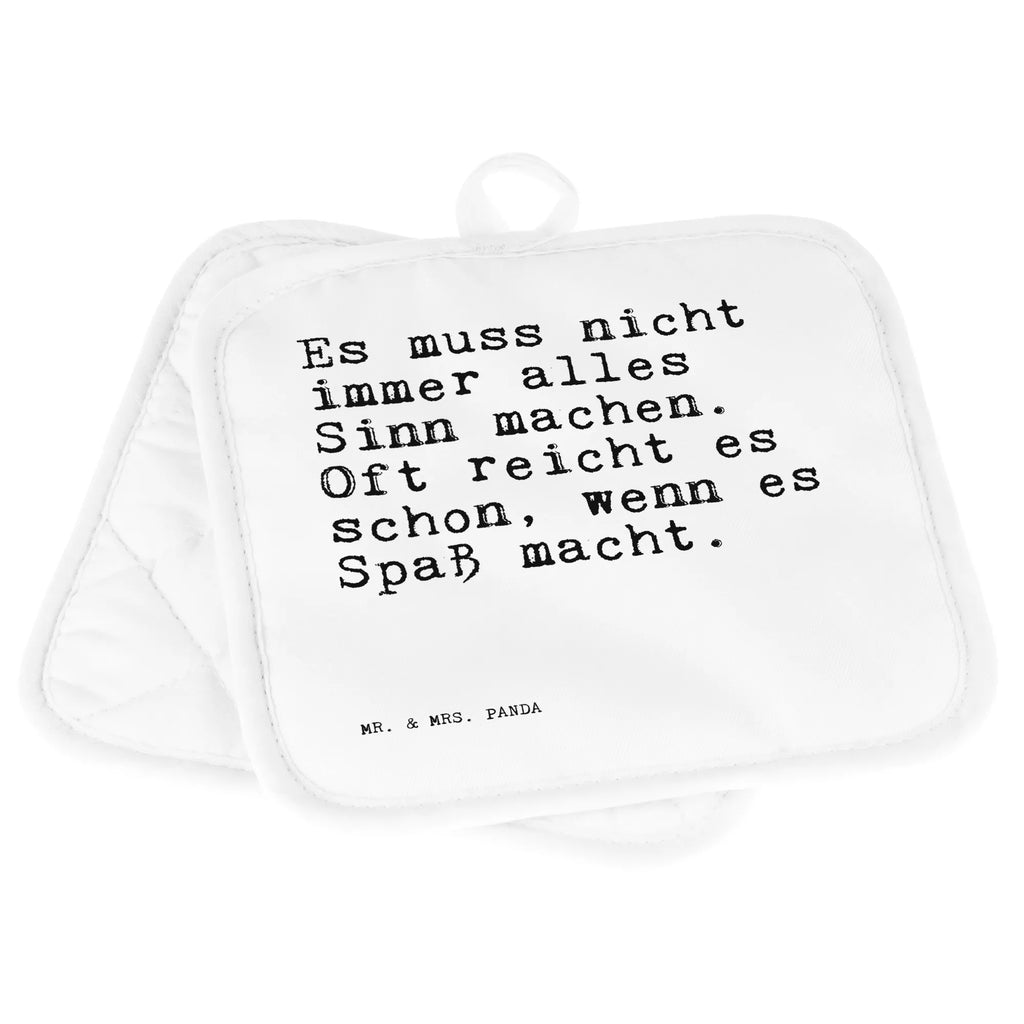 2-elementowy zestaw podkładek pod garnki Es muss nicht immer... Przysłowie, przysłowia, zabawne przysłowia, mądrości, cytaty, prezenty z przysłowiami