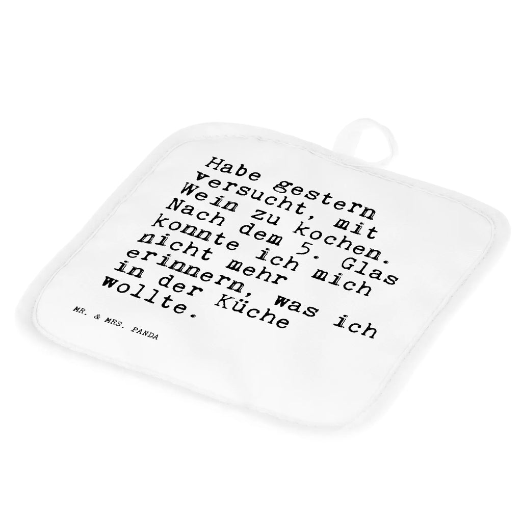 Pot holder Habe gestern versucht, mit... baking, gloves, oven glove, cooking, oven cloth set, kitchen, set, oven mitts, potholders, saying, sayings, funny, wisdom, quotes, Sayings Proverbs Wisdom Quotes Funny Wisdom Words
