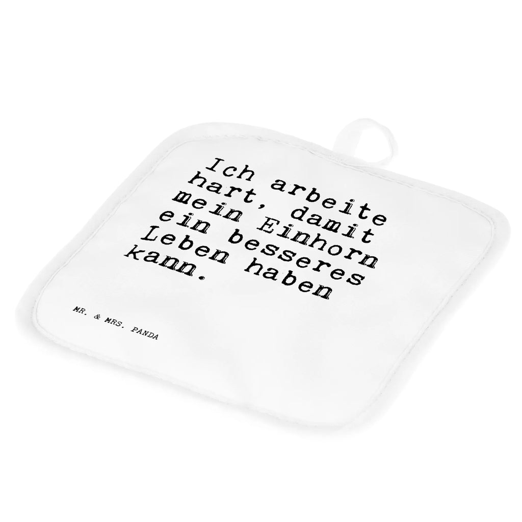 Pot holder Ich arbeite hart, damit... oven mitts, gloves, oven cloth set, potholders, cooking, oven glove, kitchen, baking, set, saying, sayings, funny, wisdom, quotes, Sayings Proverbs Wisdom Quotes Funny Wisdom Words