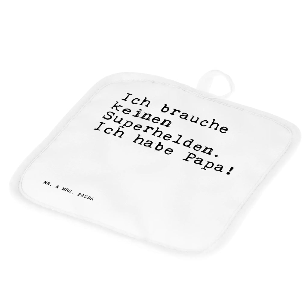 2er Set Topflappen  Sprüche und Zitate Ich brauche keinen Superhelden. Ich habe Papa! Topflappenset, Topfuntersetzer, Topflappen 2er Set, 2er Set Topflappen, Topfhandschuhe, Topflappen, topfhalter, Topflappen Set, Sprüche, Lustige Sprüche, Weisheiten, Zitate, Spruch, Spruch Geschenke, Spruch Sprüche Weisheiten Zitate Lustig Weisheit Worte