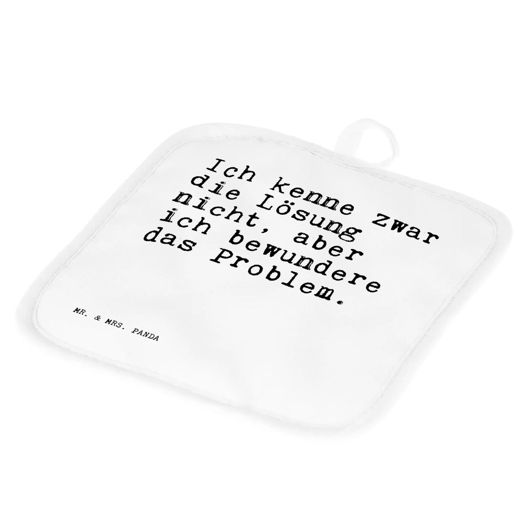 Pot holder Ich kenne zwar die... kitchen, potholders, oven cloth set, gloves, oven mitts, set, cooking, oven glove, baking, saying, sayings, funny, wisdom, quotes, Sayings Proverbs Wisdom Quotes Funny Wisdom Words