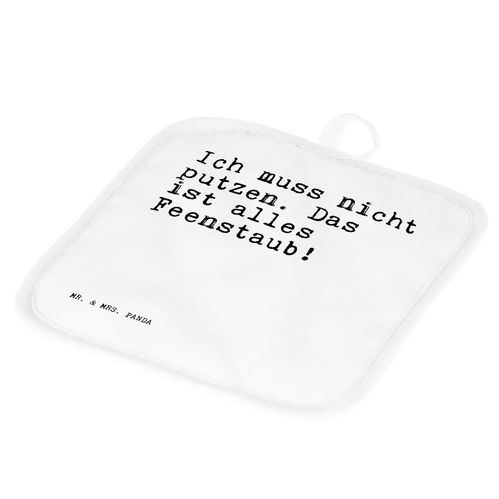 2er Set Topflappen  Sprüche und Zitate Ich muss nicht putzen. Das ist alles Feenstaub! Ofenhandschuhe, Topflappen, Schöne Topflappen, Ofenhandschuh, Topfhandschuh, Topflappen Set, Topflappen mit Spruch, Topflappenset, Topflappen lustig, Topflappen 2er Set, Topfhandschuhe, Topfuntersetzer, Spruch, Sprüche, lustige Sprüche, Weisheiten, Zitate, Spruch Geschenke, Spruch Sprüche Weisheiten Zitate Lustig Weisheit Worte