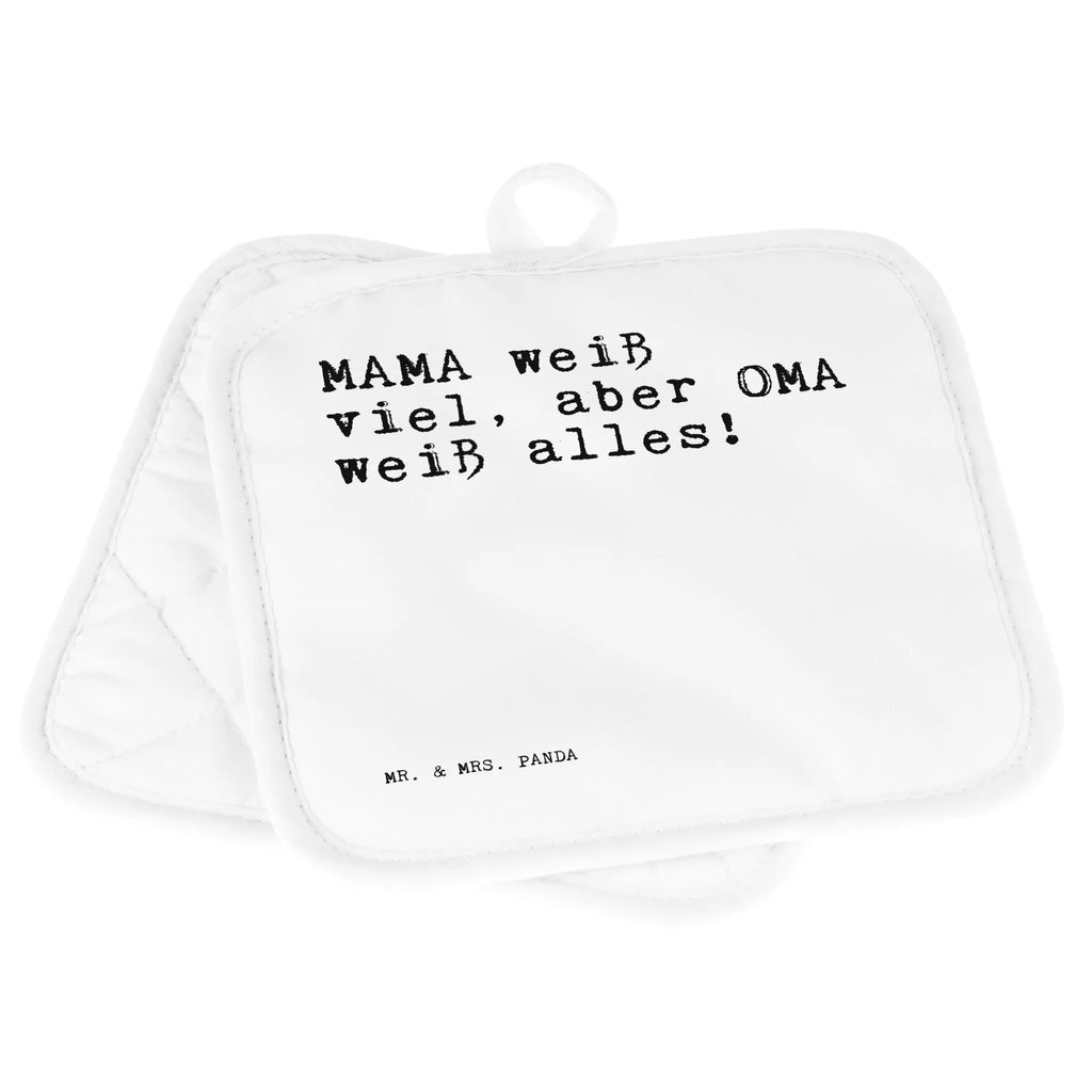 2er Set Topflappen  Sprüche und Zitate MAMA weiß viel, aber OMA weiß alles! Topfhandschuh, Ofenhandschuhe, Topflappen, Ofenhandschuh, Topflappen 2er Set, Topfuntersetzer, Topflappenset, Topfhandschuhe, Topflappen Set, Topflappen lustig, Schöne Topflappen, Topflappen mit Spruch, Spruch, Sprüche, lustige Sprüche, Weisheiten, Zitate, Spruch Geschenke, Spruch Sprüche Weisheiten Zitate Lustig Weisheit Worte