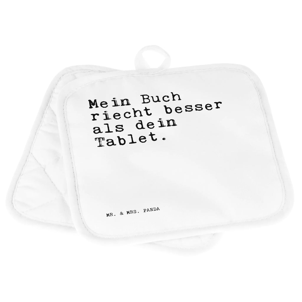 2er Set Topflappen  Sprüche und Zitate Mein Buch riecht besser als dein Tablet. Topfhandschuh, Topflappen, Ofenhandschuh, Ofenhandschuhe, Topfuntersetzer, Topflappenset, Topflappen Set, Topfhandschuhe, Topflappen mit Spruch, Schöne Topflappen, Topflappen lustig, Topflappen 2er Set, Spruch, Sprüche, lustige Sprüche, Weisheiten, Zitate, Spruch Geschenke, Spruch Sprüche Weisheiten Zitate Lustig Weisheit Worte