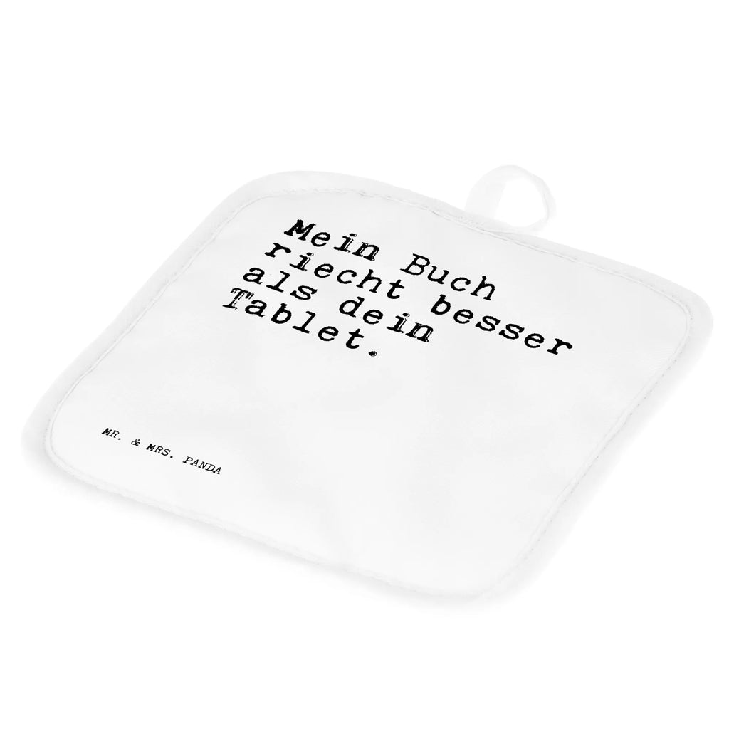 2er Set Topflappen  Sprüche und Zitate Mein Buch riecht besser als dein Tablet. Topfhandschuh, Topflappen, Ofenhandschuh, Ofenhandschuhe, Topfuntersetzer, Topflappenset, Topflappen Set, Topfhandschuhe, Topflappen mit Spruch, Schöne Topflappen, Topflappen lustig, Topflappen 2er Set, Spruch, Sprüche, lustige Sprüche, Weisheiten, Zitate, Spruch Geschenke, Spruch Sprüche Weisheiten Zitate Lustig Weisheit Worte