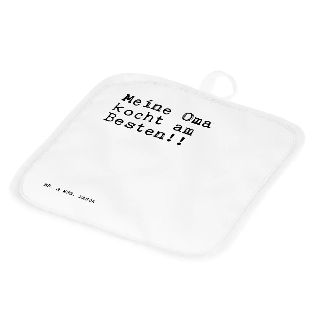 Pot holder Meine Oma kocht am... baking, oven glove, oven mitts, oven cloth set, cooking, set, gloves, kitchen, potholders, saying, sayings, funny, wisdom, quotes, Sayings Proverbs Wisdom Quotes Funny Wisdom Words