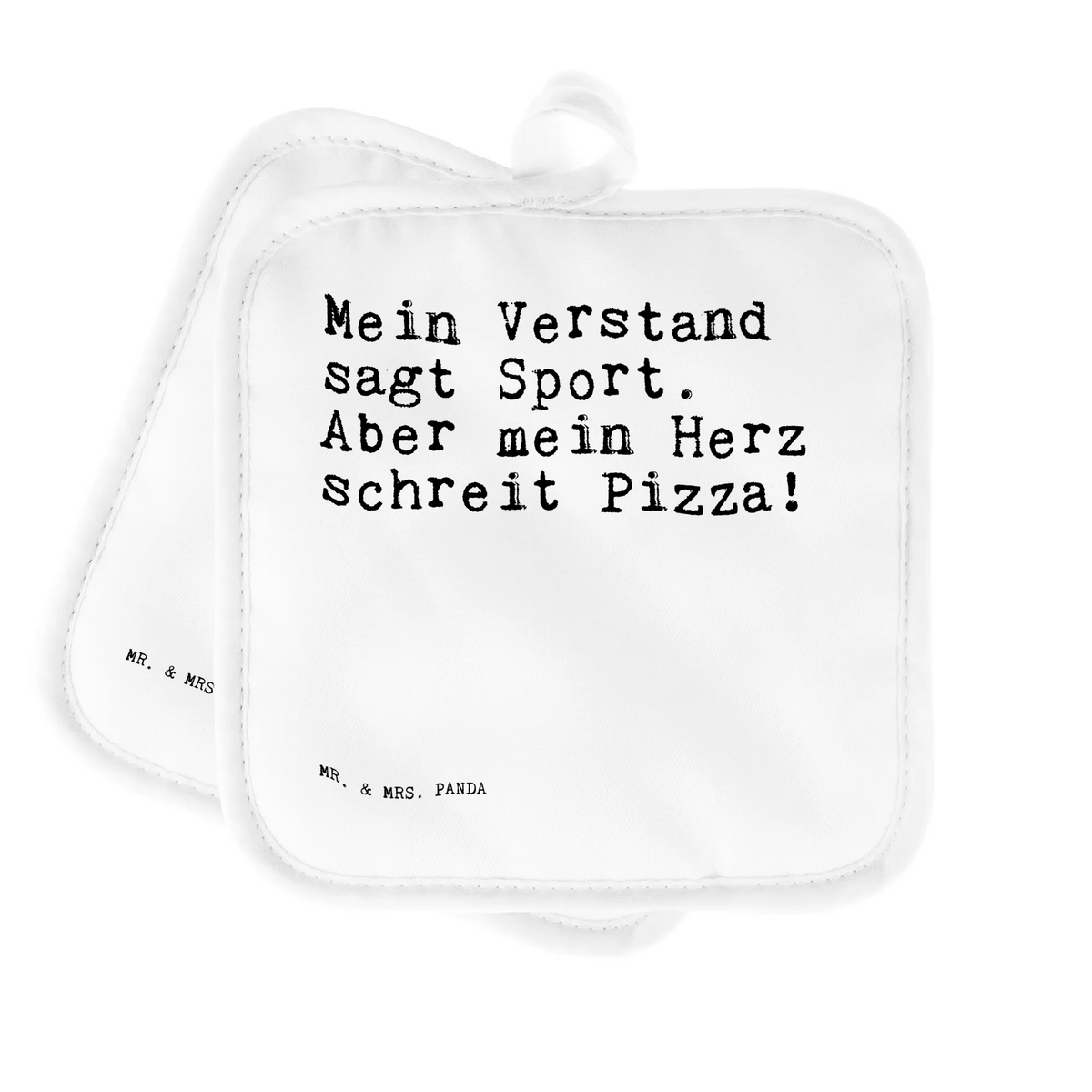 Pot holder Mein Verstand sagt Sport.... gloves, kitchen, potholders, oven glove, set, oven mitts, baking, oven cloth set, cooking, saying, sayings, funny, wisdom, quotes, Sayings Proverbs Wisdom Quotes Funny Wisdom Words