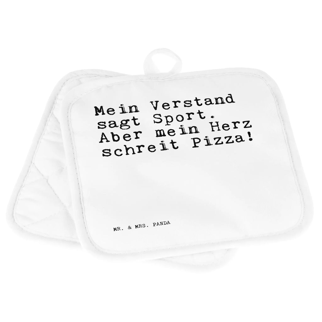 2er Set Topflappen  Sprüche und Zitate Mein Verstand sagt Sport. Aber mein Herz schreit Pizza! Ofenhandschuh, Schöne Topflappen, Topflappenset, Topflappen, Topflappen 2er Set, Topfuntersetzer, Topflappen lustig, Ofenhandschuhe, Topflappen Set, Topfhandschuh, Topflappen mit Spruch, Topfhandschuhe, Spruch, Sprüche, lustige Sprüche, Weisheiten, Zitate, Spruch Geschenke, Spruch Sprüche Weisheiten Zitate Lustig Weisheit Worte