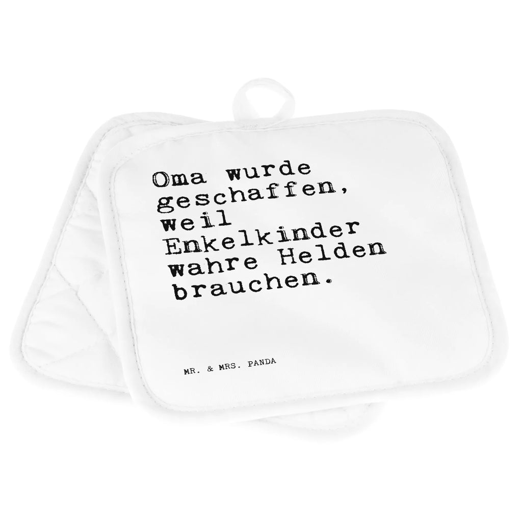 2-elementowy zestaw podkładek pod garnki Oma wurde geschaffen, weil... Przysłowie, przysłowia, zabawne przysłowia, mądrości, cytaty, prezenty z przysłowiami