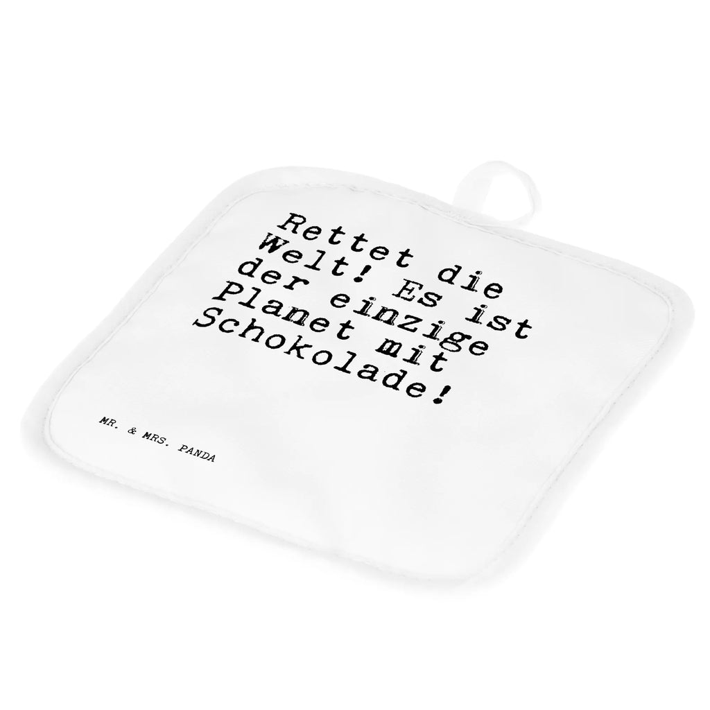 2-elementowy zestaw podkładek pod garnki Rettet die Welt! Es... Przysłowie, przysłowia, zabawne przysłowia, mądrości, cytaty, prezenty z przysłowiami