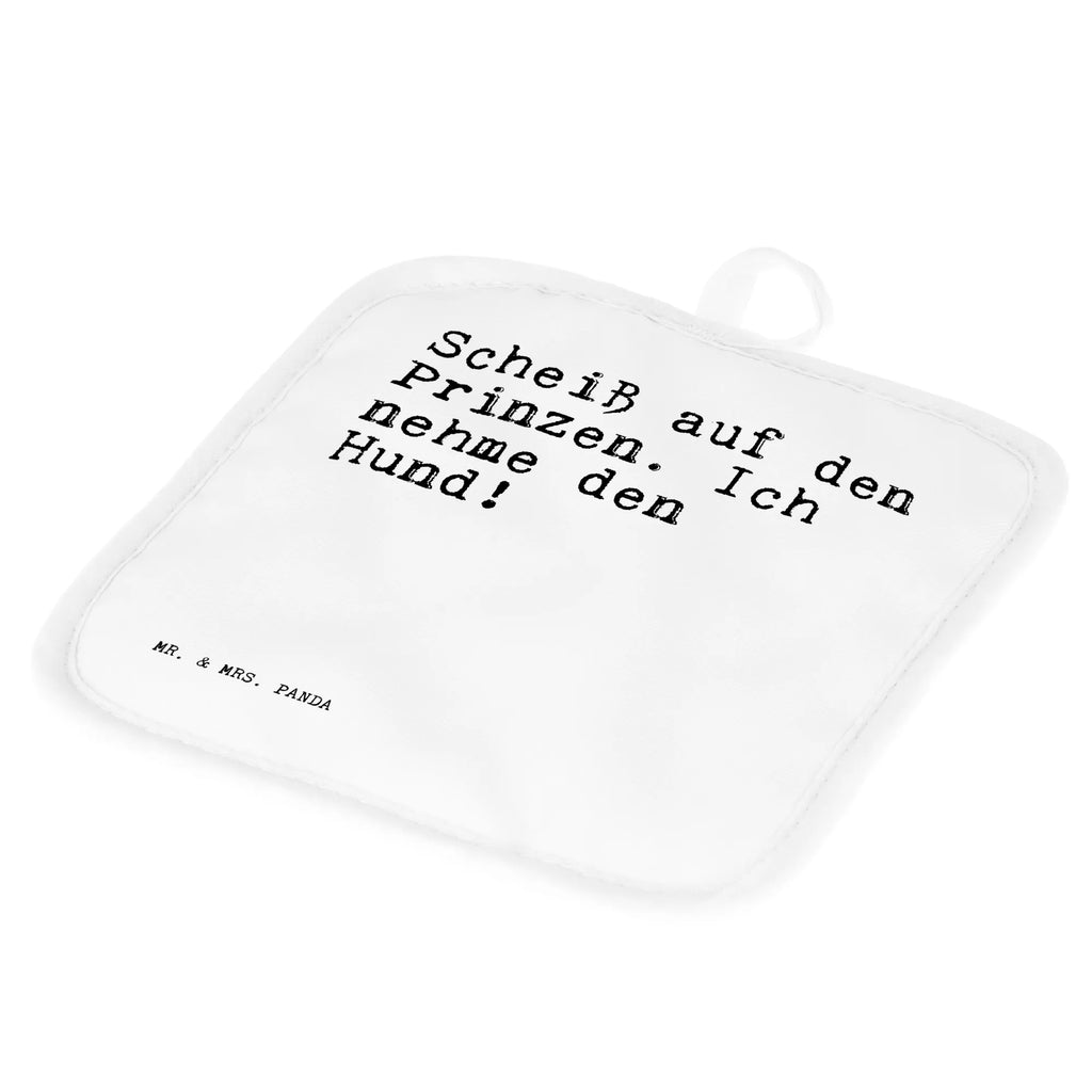 2-elementowy zestaw podkładek pod garnki Scheiß auf den Prinzen.... Przysłowie, przysłowia, zabawne przysłowia, mądrości, cytaty, prezenty z przysłowiami