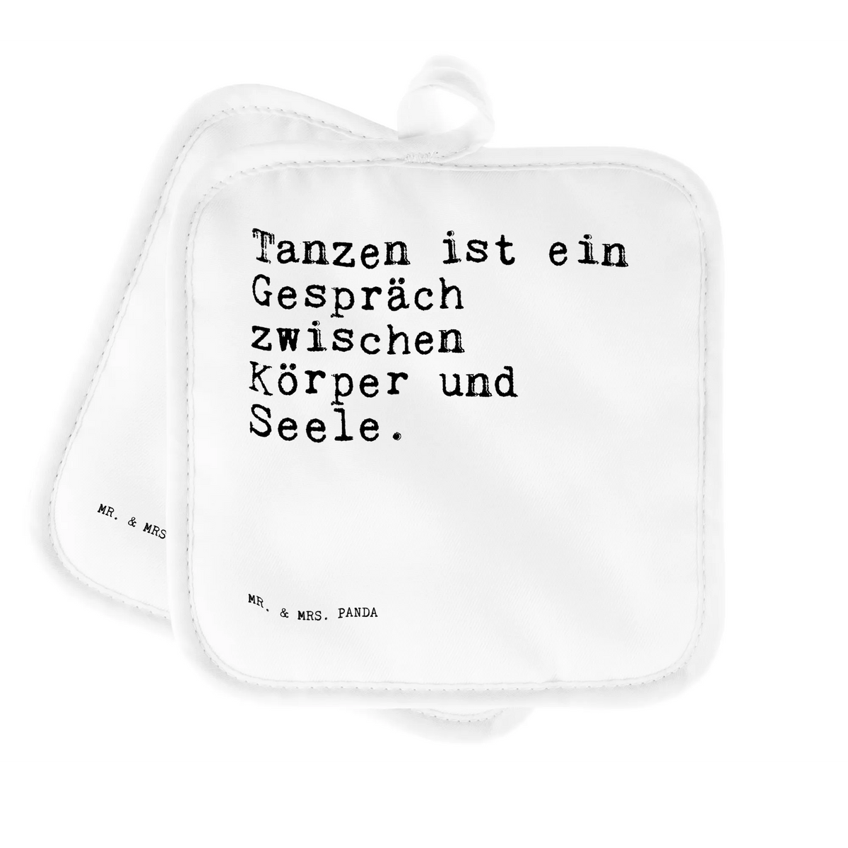 Pot holder Tanzen ist ein Gespräch... potholders, oven cloth set, gloves, cooking, oven mitts, set, baking, kitchen, oven glove, saying, sayings, funny, wisdom, quotes, Sayings Proverbs Wisdom Quotes Funny Wisdom Words