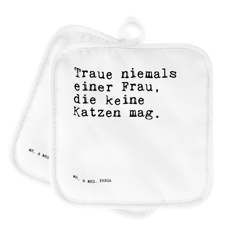 2er Set Topflappen  Sprüche und Zitate Traue niemals einer Frau, die keine Katzen mag. topfhalter, Topfhandschuhe, Topflappen, 2er Set Topflappen, Topflappen 2er Set, Topfuntersetzer, Topflappenset, Topflappen Set, Sprüche, Lustige Sprüche, Weisheiten, Zitate, Spruch, Spruch Geschenke, Spruch Sprüche Weisheiten Zitate Lustig Weisheit Worte