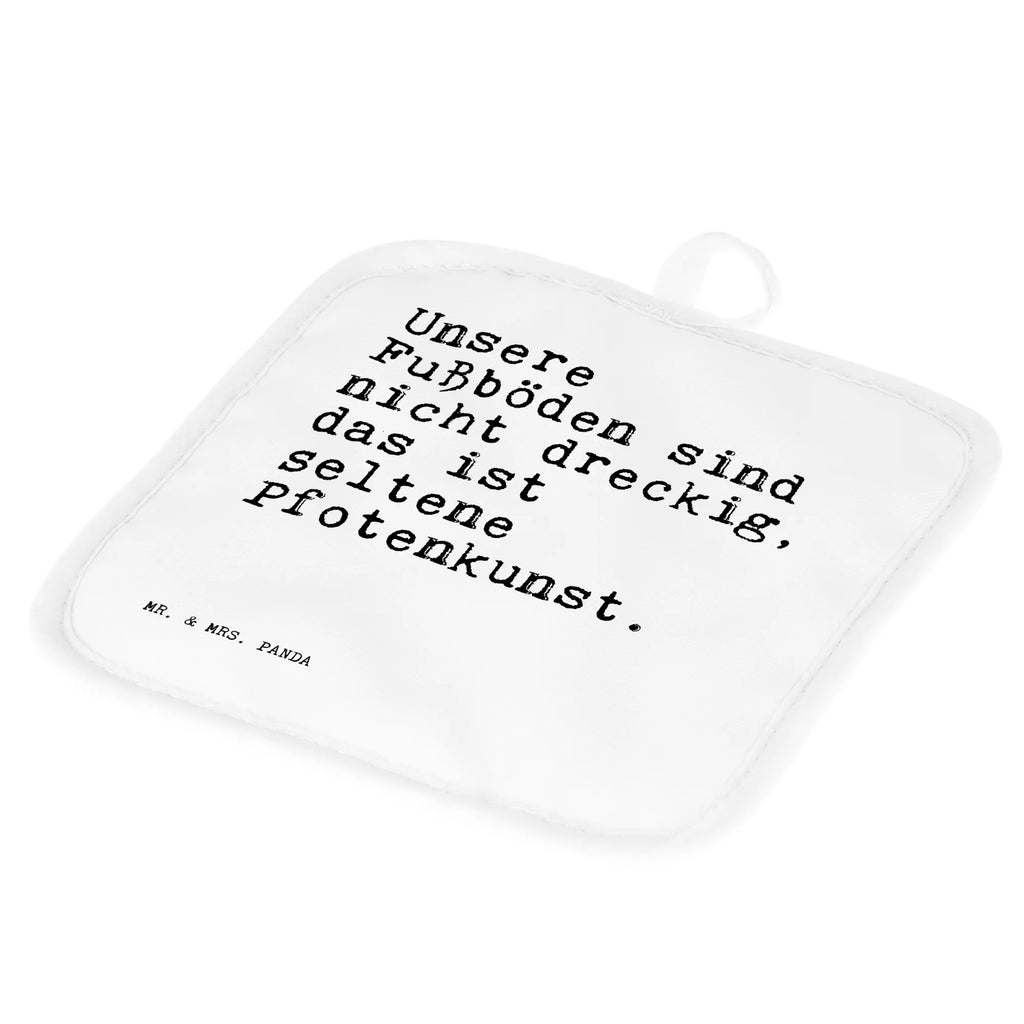 2-elementowy zestaw podkładek pod garnki Unsere Fußböden sind nicht... Przysłowie, przysłowia, zabawne przysłowia, mądrości, cytaty, prezenty z przysłowiami