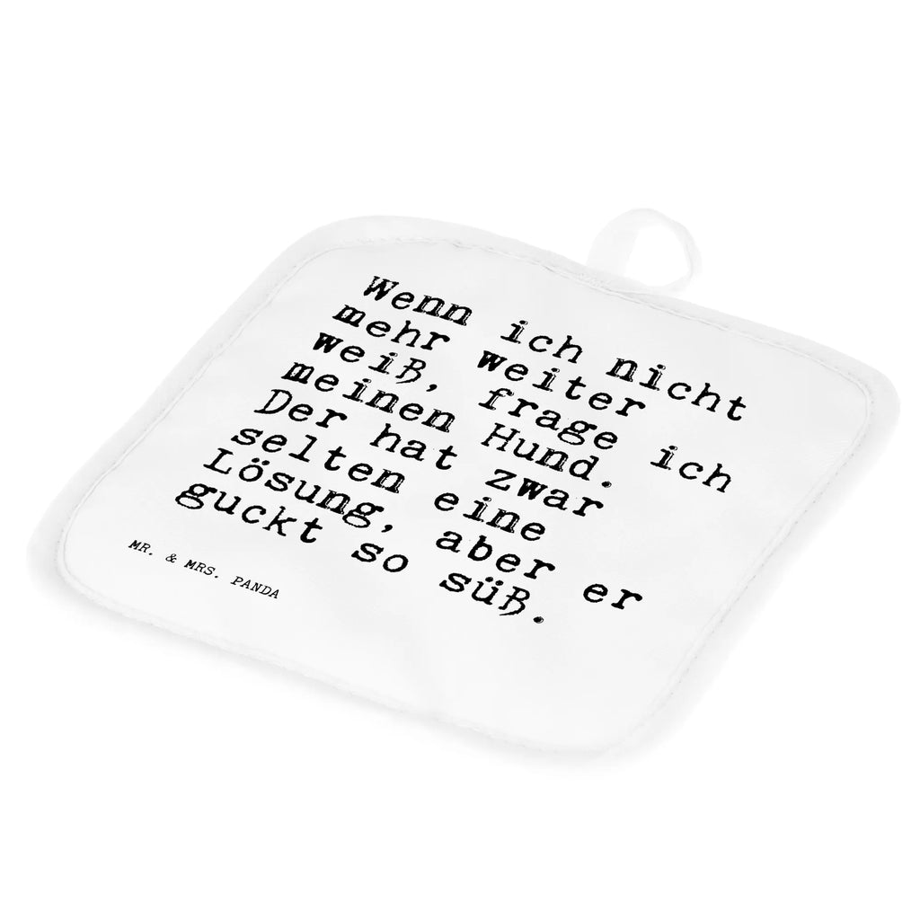 2-elementowy zestaw podkładek pod garnki Wenn ich nicht mehr... Przysłowie, przysłowia, zabawne przysłowia, mądrości, cytaty, prezenty z przysłowiami