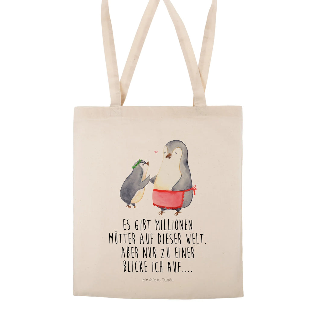 Tote bag Penguin with child bag, shoulder bag, jute bag, cotton bag, cloth bag, pouch, shopping bag, shopper, Carrier bag, Family, Father's Day, Mother's Day, brother, sister, Mom, Dad, Mother, Mummy, Mommy, Birthday, Gift
