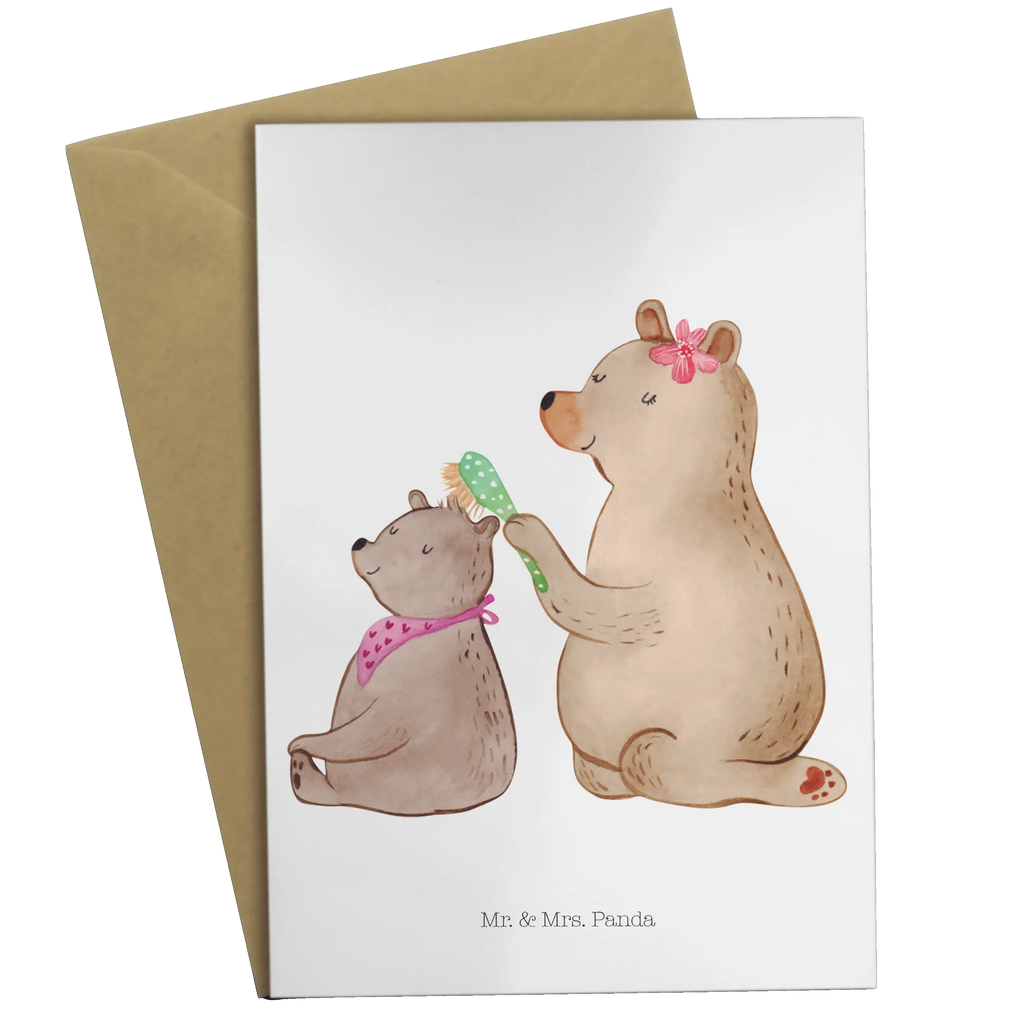 Kartka okolicznościowa niedźwiedź dziecko Hochzeitskarte, Glückwunschkarte, Einladungskarte, Karte, Geburtstagskarte, Grußkarte, Ansichtskarten, Klappkarte, Familie, Vatertag, Muttertag, Bruder, Schwester, Mama, Papa, Oma, Opa, Mutter, Mutti, Geschenk