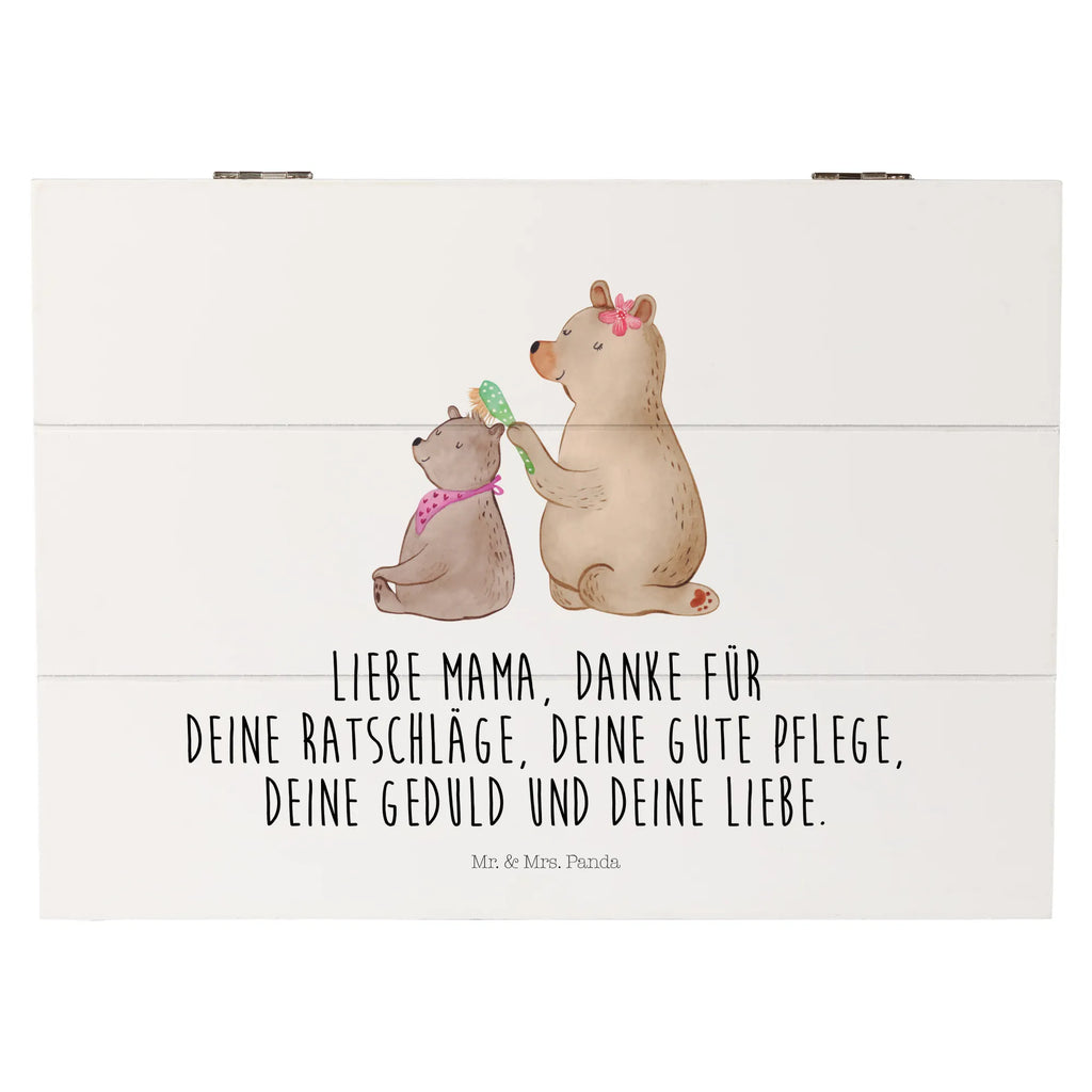Holzkiste Bär mit Kind Erinnerungsbox, Geschenkdose, Aufbewahrungsbox, Dekokiste, Geschenkbox, Erinnerungskiste, Truhe, XXL, Schatulle, Kiste, Holzkiste, Schatzkiste, Familie, Vatertag, Muttertag, Bruder, Schwester, Mama, Papa, Oma, Opa, Mutter, Mutti, Geschenk