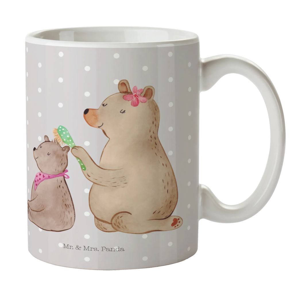 Tasse Bär mit Kind Tasse mit Zitaten, Kaffeetasse, Tasse, Tasse mit Motiven, Bürotasse, Teetasse, Geschenktasse, Porzellantasse, Keramiktasse, Familie, Vatertag, Muttertag, Bruder, Schwester, Mama, Papa, Oma, Opa, Mutter, Geschenk, Mutti