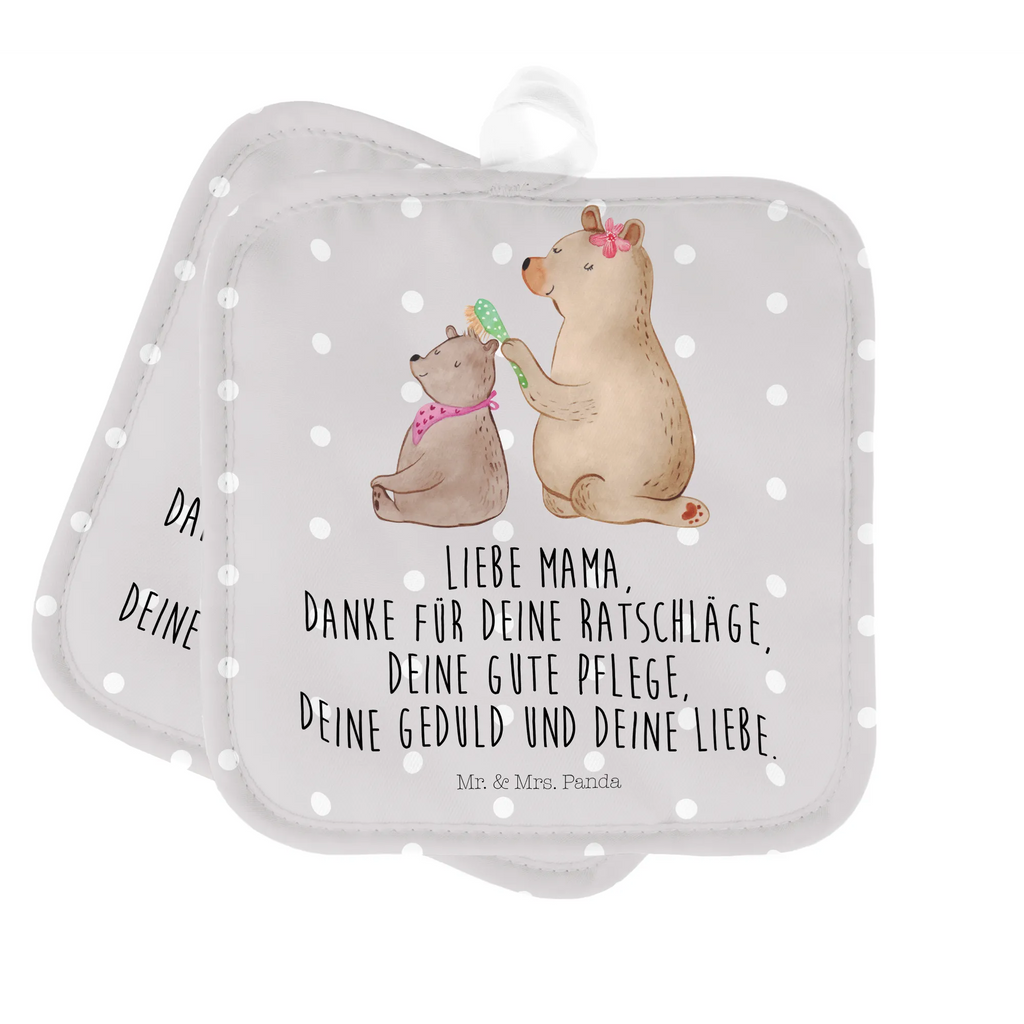 2er Set Topflappen  Bär mit Kind Topflappen, Topfhandschuhe, 2er Set Topflappen, Topflappen 2er Set, topfhalter, Topflappen Set, Topfuntersetzer, Topflappenset, Familie, Vatertag, Schwester, Muttertag, Bruder, Papa, Oma, Mama, Opa, Mutti, Mutter, Geschenk