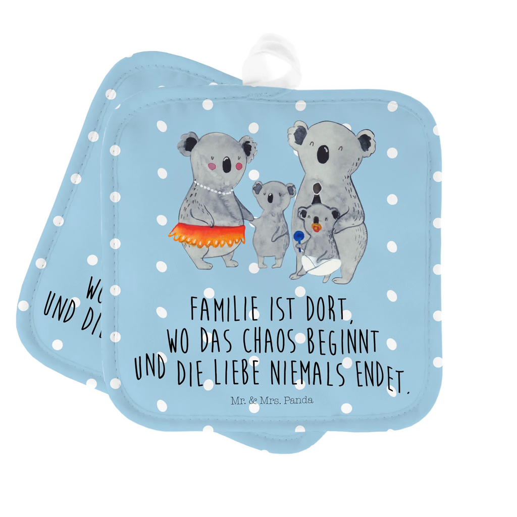 Pot holder Koala Family Schöne Topflappen, Topflappen, Topflappen mit Spruch, Topfhandschuh, Ofenhandschuhe, Ofenhandschuh, Topfuntersetzer, Topflappenset, Topflappen Set, Topfhandschuhe, Topflappen lustig, Topflappen 2er Set, Familie, Vatertag, Muttertag, Bruder, Schwester, Mama, Papa, Oma, Opa, Koalas, Koala, Geschwister, Kinder, Family, Familienleben