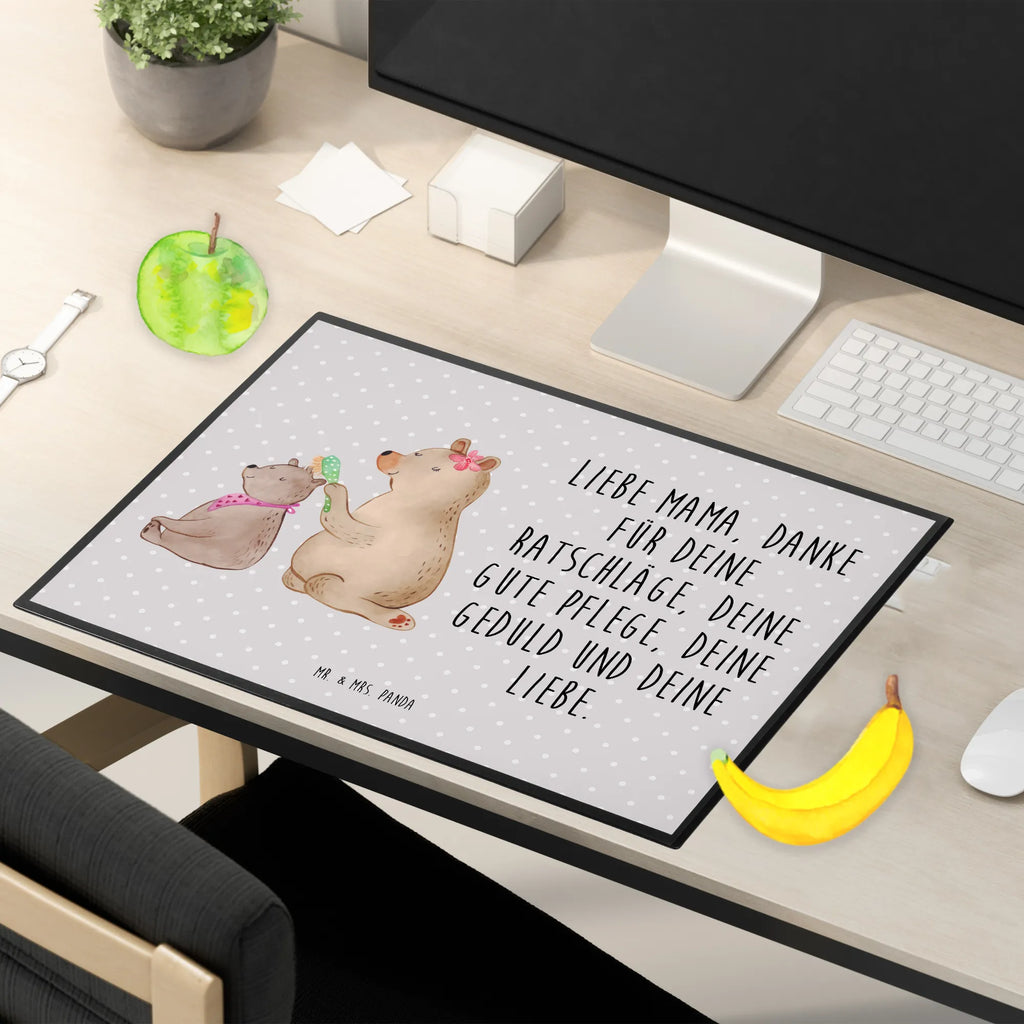 Schreibtischunterlage Bär mit Kind Büroartikel, Schreibtischauflage, Schreibunterlage, Schreibtischunterlage Groß, Schreibtisch Unterlagen, Bürobedarf, Schreibwaren, Familie, Vatertag, Muttertag, Bruder, Schwester, Mama, Papa, Oma, Opa, Geschenk, Mutter, Mutti