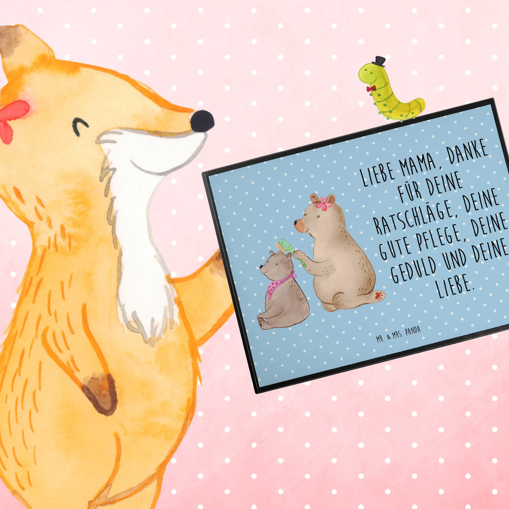 Schreibtischunterlage Bär mit Kind Büroartikel, Schreibtischauflage, Schreibunterlage, Schreibtischunterlage Groß, Schreibtisch Unterlagen, Bürobedarf, Schreibwaren, Familie, Vatertag, Muttertag, Bruder, Schwester, Mama, Papa, Oma, Opa, Geschenk, Mutter, Mutti