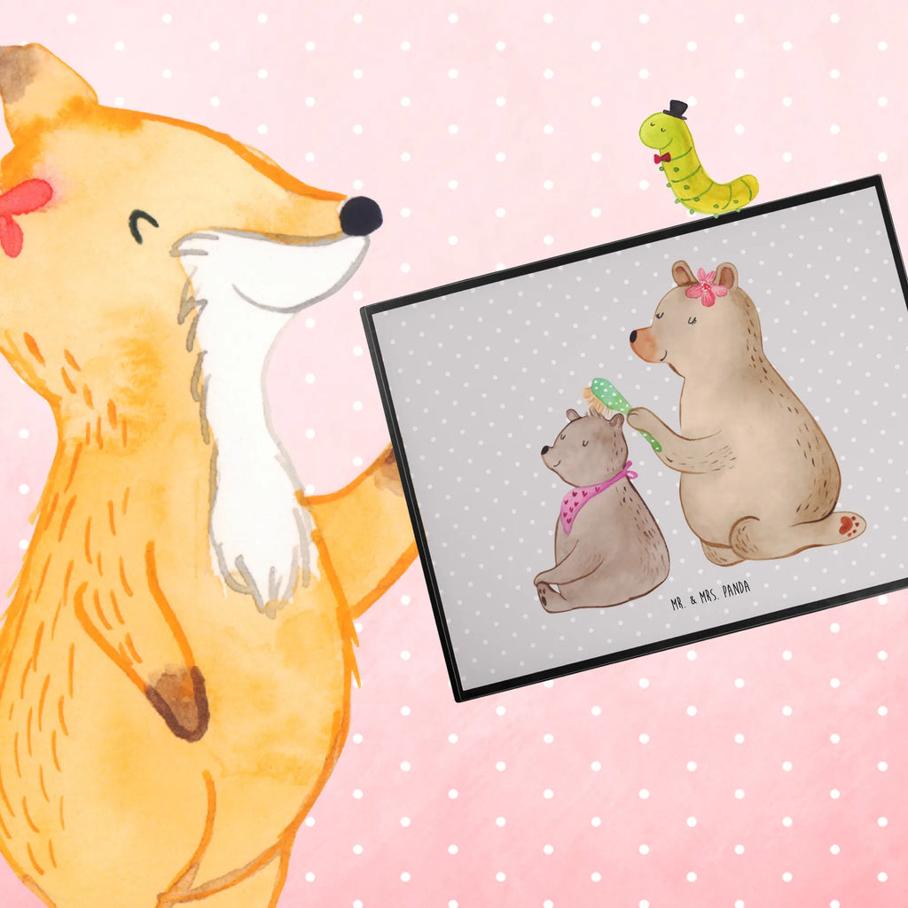 Schreibtischunterlage Bär mit Kind Büroartikel, Schreibtischauflage, Schreibunterlage, Schreibtischunterlage Groß, Schreibtisch Unterlagen, Bürobedarf, Schreibwaren, Familie, Vatertag, Muttertag, Bruder, Schwester, Mama, Papa, Oma, Opa, Geschenk, Mutter, Mutti